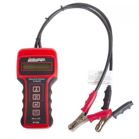 Auto Meter BATTERY TESTER, 6/12/24V, AUTOGAGE BT-500